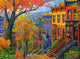 Castorland puzzle colline de la ville d'automne - 3000 pièces de puzzle amusant.