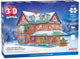 Eurographics - Maison de Noël - 1100 pièces - Puzzle de Noël 3D