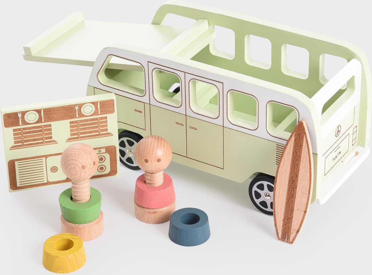 Camping-car aventure en bois Tickit ®