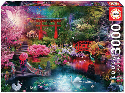 Educa - puzzle - 3000 pièces - Jardin japonais