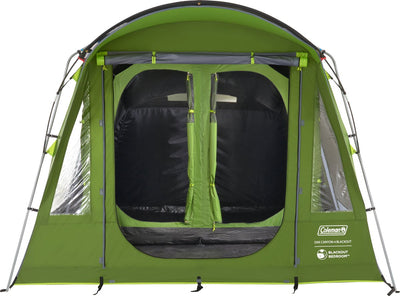 Tente tunnel occultante Coleman Oak Canyon 4 – Tente familiale 4 personnes – Tente occultante – Vert