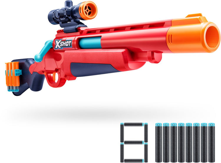 Fusil à verrou X-shot Excel + 16 fléchettes