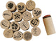 Creativ Company Deco Art Stamps Fleurs et feuilles, 15dlg.