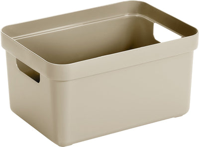 Sunware sigma home boîte de rangement 5l beige 252 x 175 x 122 mm