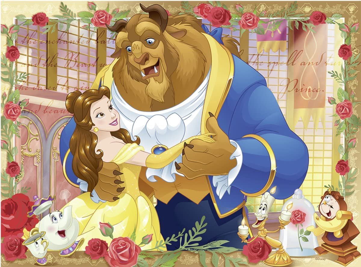 Ravensburger puzzle disney princesse belle bête - 100 pièces xxl