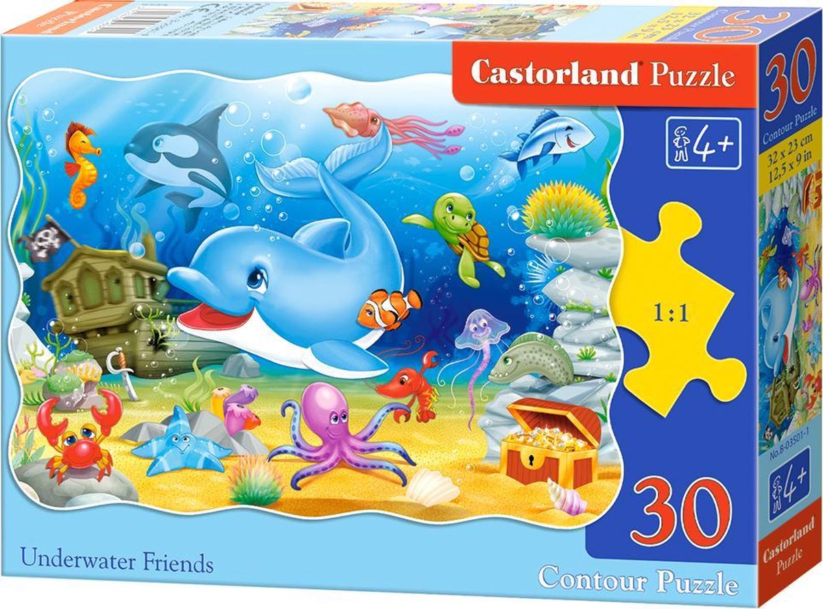Castorland amis sous-marins - 30 pièces