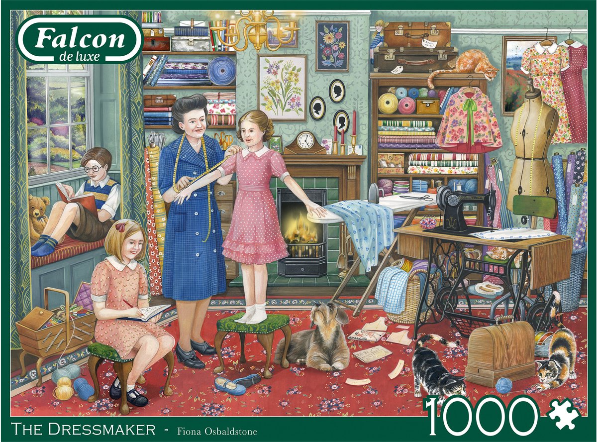 Puzzle Faucon la couturière - puzzle - 1000 pièces