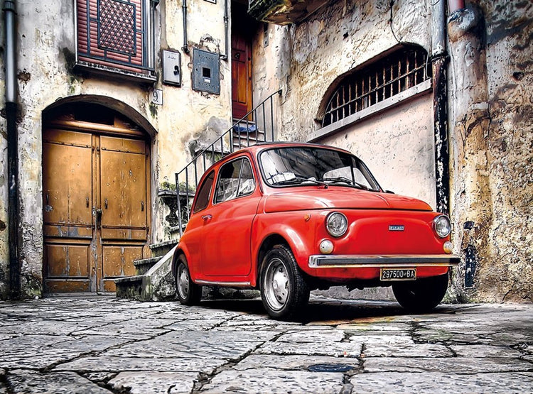 Clementoni - puzzle - 500 pièces - Voiture italienne - puzzle pour adultes - collection de haute qualité