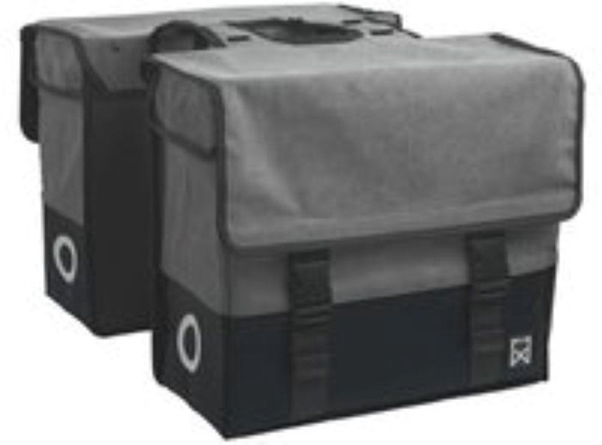 Willex - toile double plus - 30 litres - montage universel - extra résistant - gris noir mat