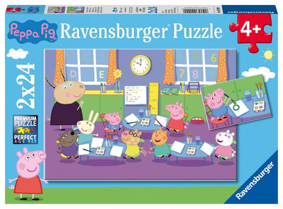 Ravensburger puzzle Peppa Pig - deux puzzles - 24 pièces - puzzle pour enfants