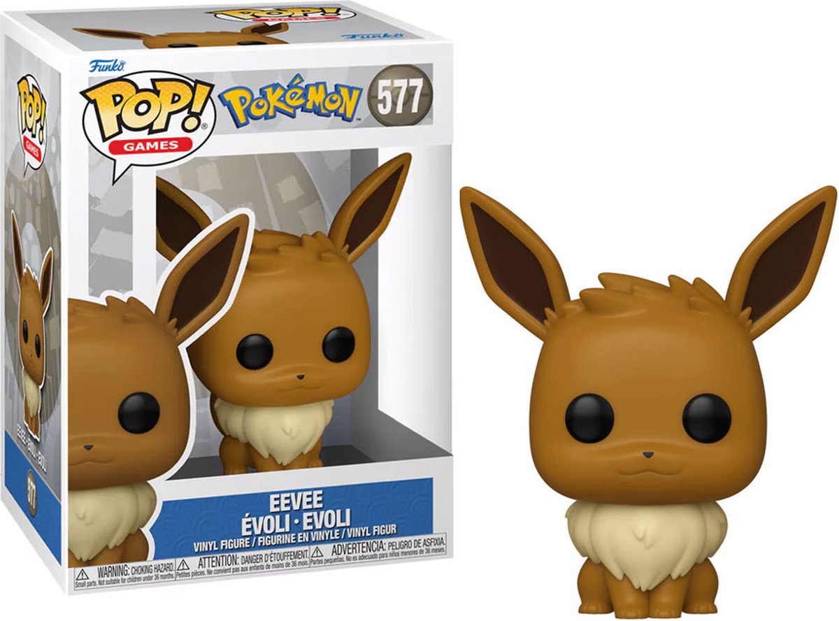 Jeux Funko pop : Pokémon - Évoli | poupée #577