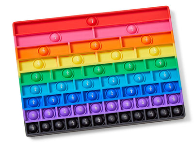 Learning resources Rainbow Fraction® Popper à bulles sensorielles - 8+