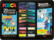 Posca marqueur peinture uni manga hero cul valise 20 pcs