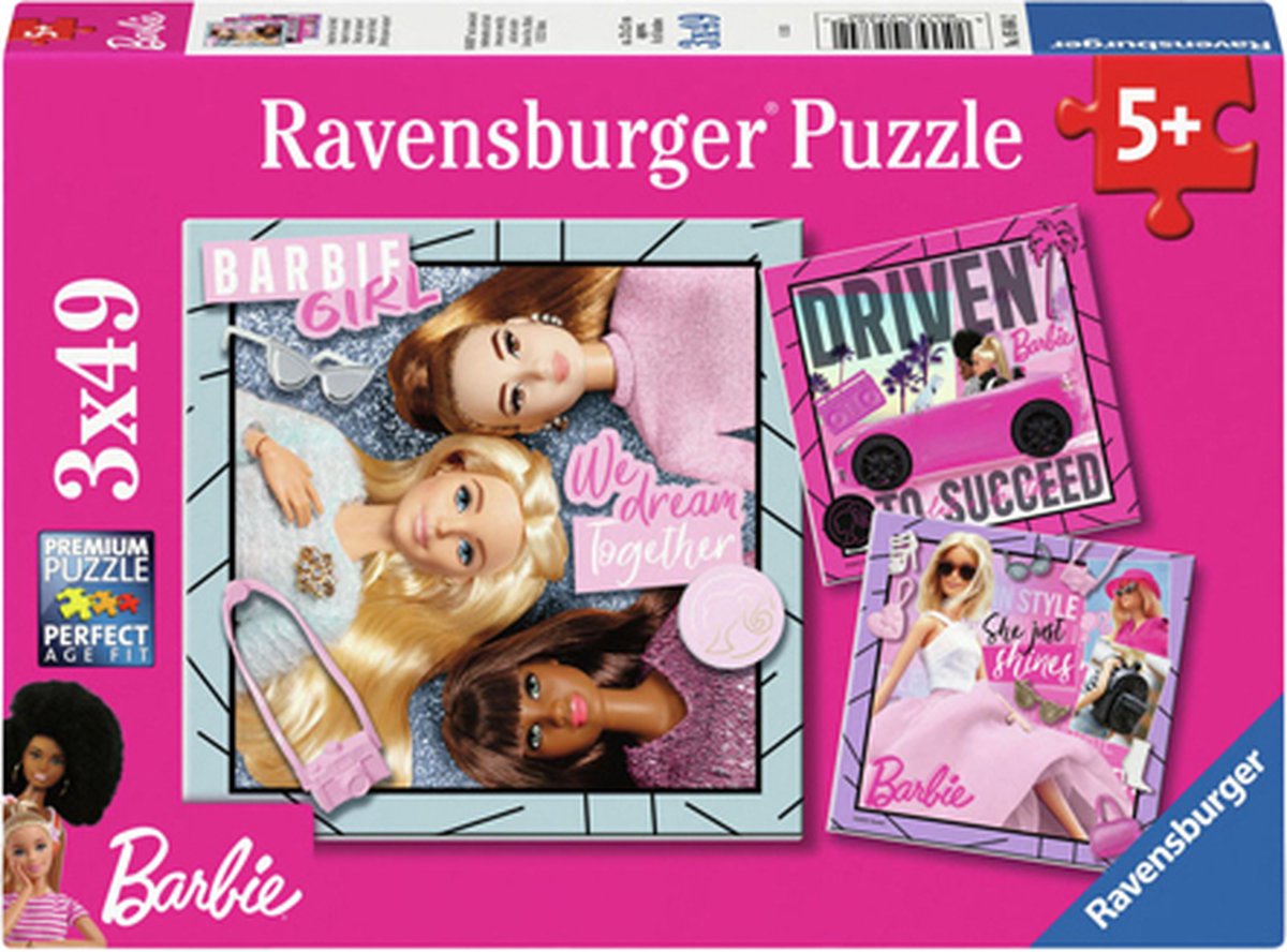 Ravensburger Puzzle Jigsaw Inspire the World, 3x49st.