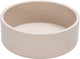 Conçu par Lotte Noor gamelle à nourriture pour chien - gamelle à nourriture - passe au lave-vaisselle - bambou - beige - 12 cm