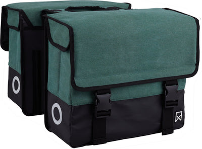 Willex - toile double plus - 30 litres - montage universel - extra résistant - vert noir mat