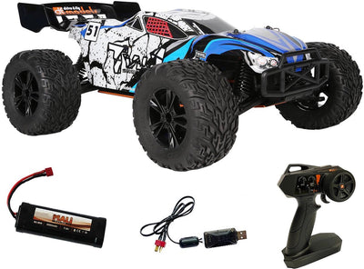 Df-models tw-1 truggy 5.1 brossé 1:10xl - prêt à fonctionner