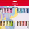 Bruynzeel Amsterdam série standard peinture acrylique couleurs douces set 20ml, 24 pcs.