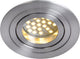 Lucide tube - spot encastrable - ø 9,2 cm - 1xgu10 - chrome mat