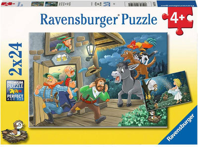 Ravensburger - Sprookjes Legpuzzel 2x24 stuks