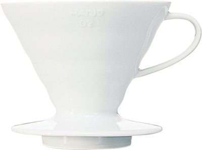 Goutteur Hario v60 - taille 02 - céramique - blanc