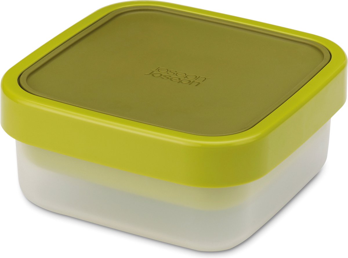 Boîte à salade de chèvre Joseph Joseph - 3 en 1 - verte