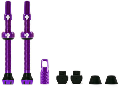 Jeu de valves tubeless Muc-off 60mm violet