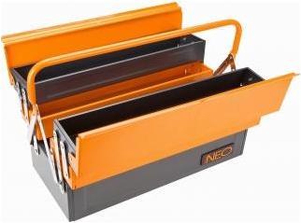 Grupa topex neo - mallette à outils - 45 x 20 x 21 cm - métal - garantie 25 ans