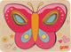 Goki Wooden Layer Puzzle Butterfly, 5e.