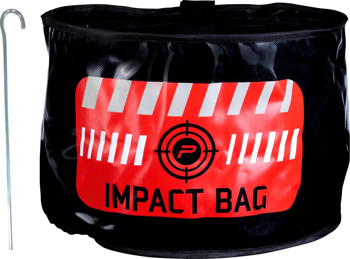 Pure2improve sac d'impact de golf 23x8x25 cm noir p2i190020