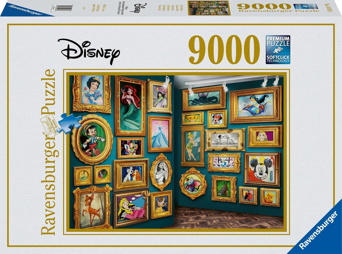 Ravensburger puzzle disney multiproperty - puzzle - 9000 pièces