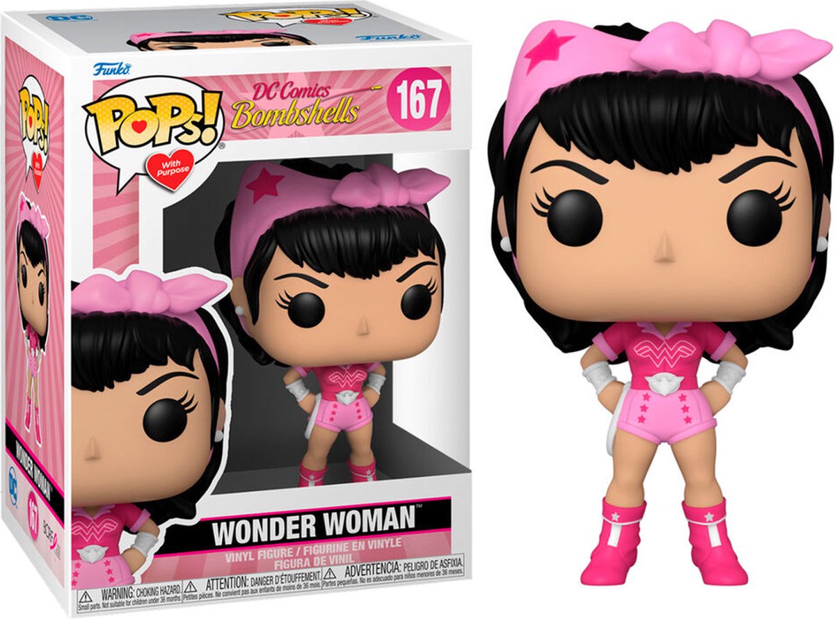 Funko-pop ! sensibilisation en Colombie-Britannique : bombe DC - Wonder Woman