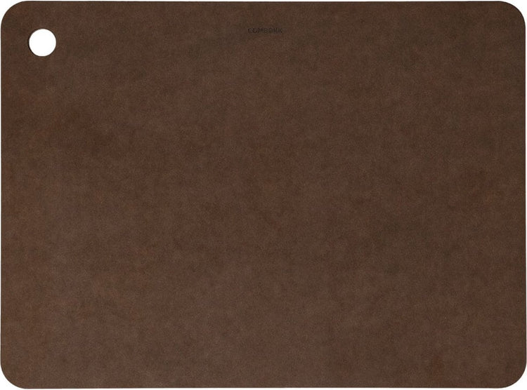 Planche à découper Combekk - papier 100% recyclé - sans microplastique - antibactérien - passe au lave-vaisselle - 28 x 38 cm - marron