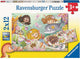 Ravensburger - Puzzle Small Frais et sirènes 2x12 pièces