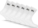 Fila chaussettes de sport de tennis petit logo - taille 39 42 - paquet de 6 - blanc