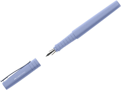 Stylo plume Faber-castell - stylo poly - plume m - iris pâle - fc-241004