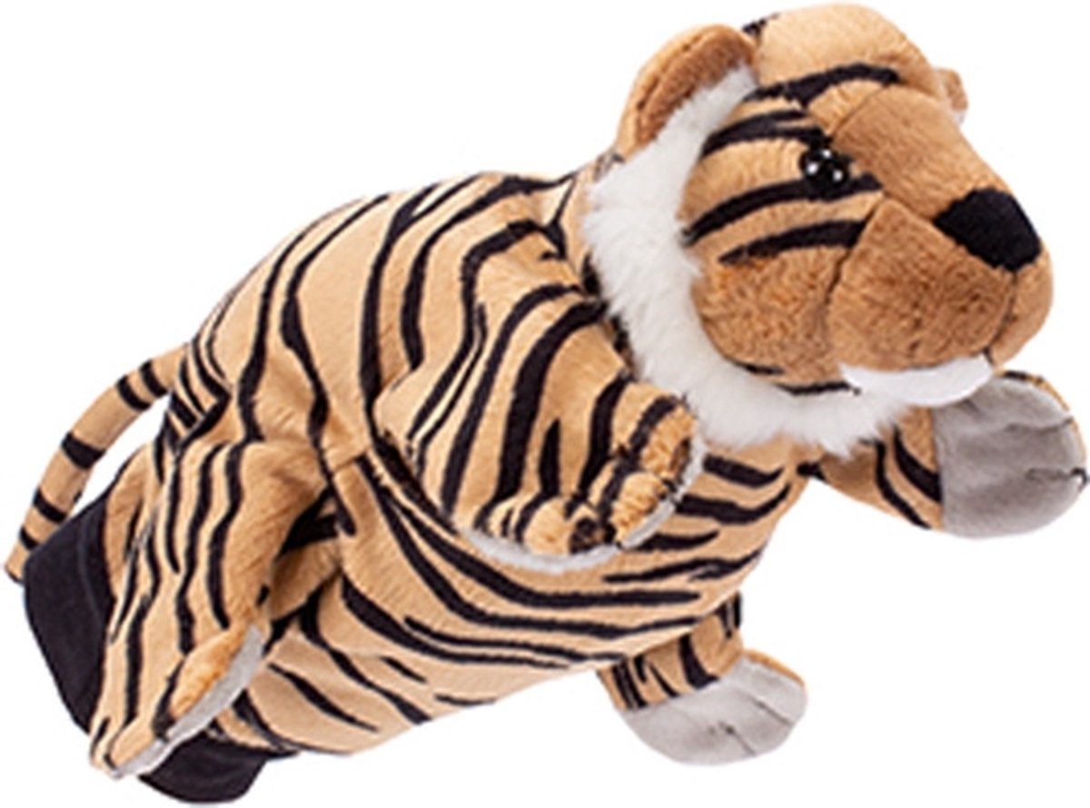 Gant de jeu tigre Beleduc - marionnette à main