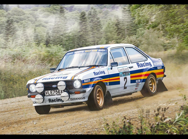 Italeri modèle kit voiture - 3650 ford escort rs 1800 mk.ii lombard rac rally plastique - 1:24 - modélisme