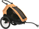 Remorque vélo Xlc monos - orange - bs-c09 - poussette - jogger