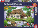 Schmidt - puzzle - maison de campagne romantique - 500 pièces - enfants - à partir de 10 ans