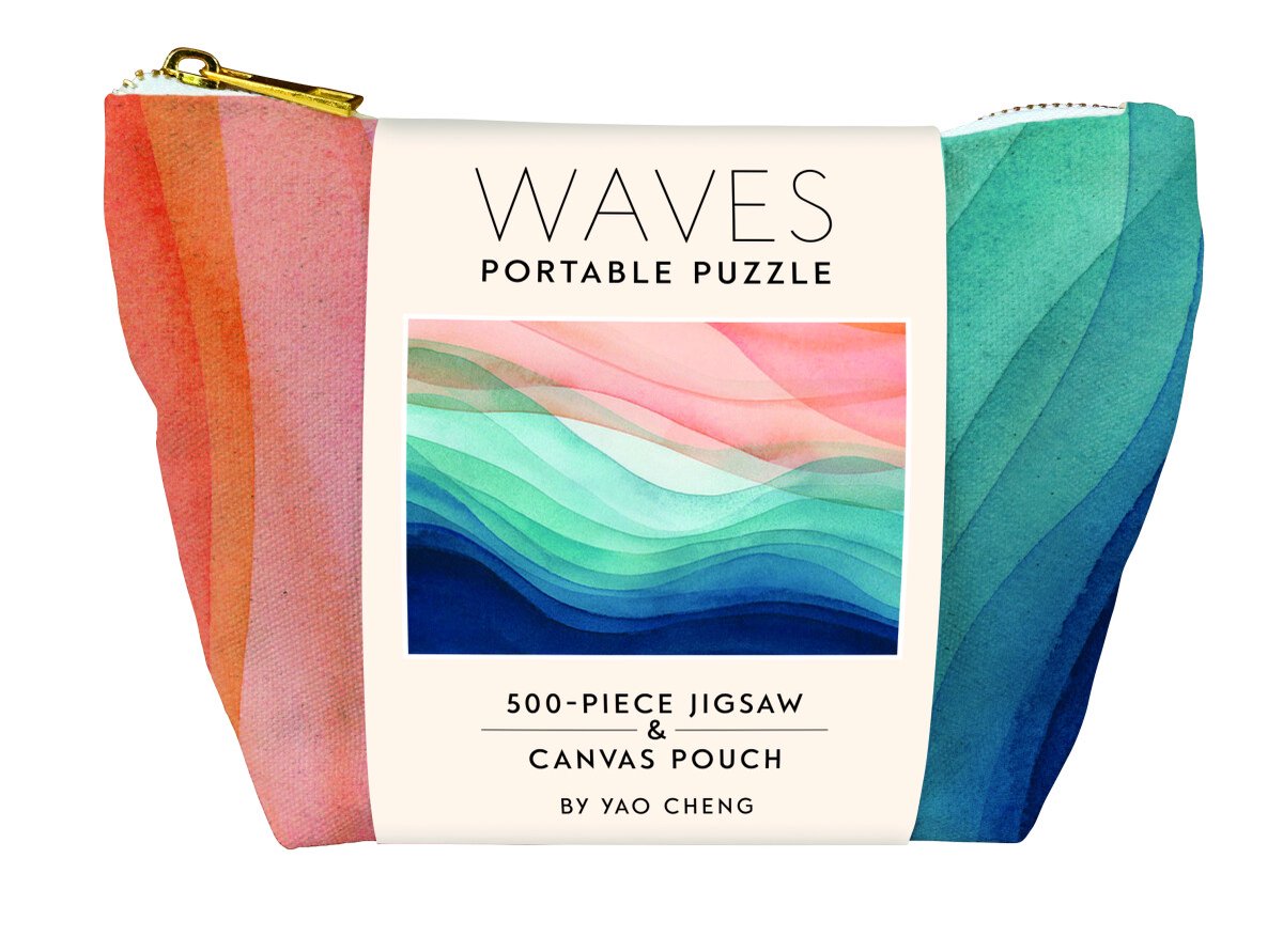 Puzzle portable vagues