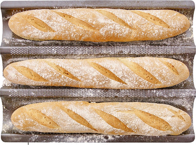 Rbv Birkmann Birkmann Plaque à pâtisserie facile - 3 baguettes