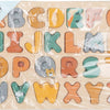 Small Foot Wooden Alphabet Puzzle Safari