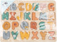 Small Foot Wooden Alphabet Puzzle Safari