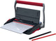 Relieuse manuelle Gbc combbind® cb15 - peignes de reliure en plastique - 195 feuilles - noir rouge