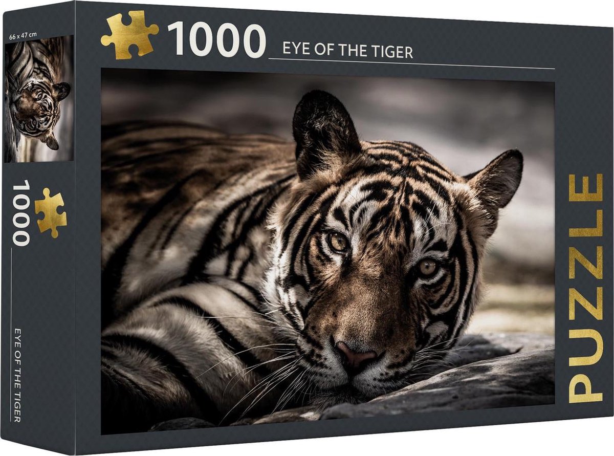 Rebo productions puzzle oeil du tigre 1000 pièces