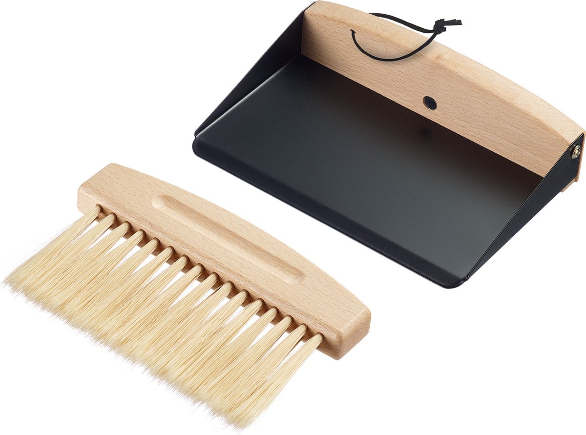 Set de balayage de table Westmark – set pratique avec balai et pelle pour ramasser les miettes de la table à manger, résistant et compact – 154 × 110 × 40 mm