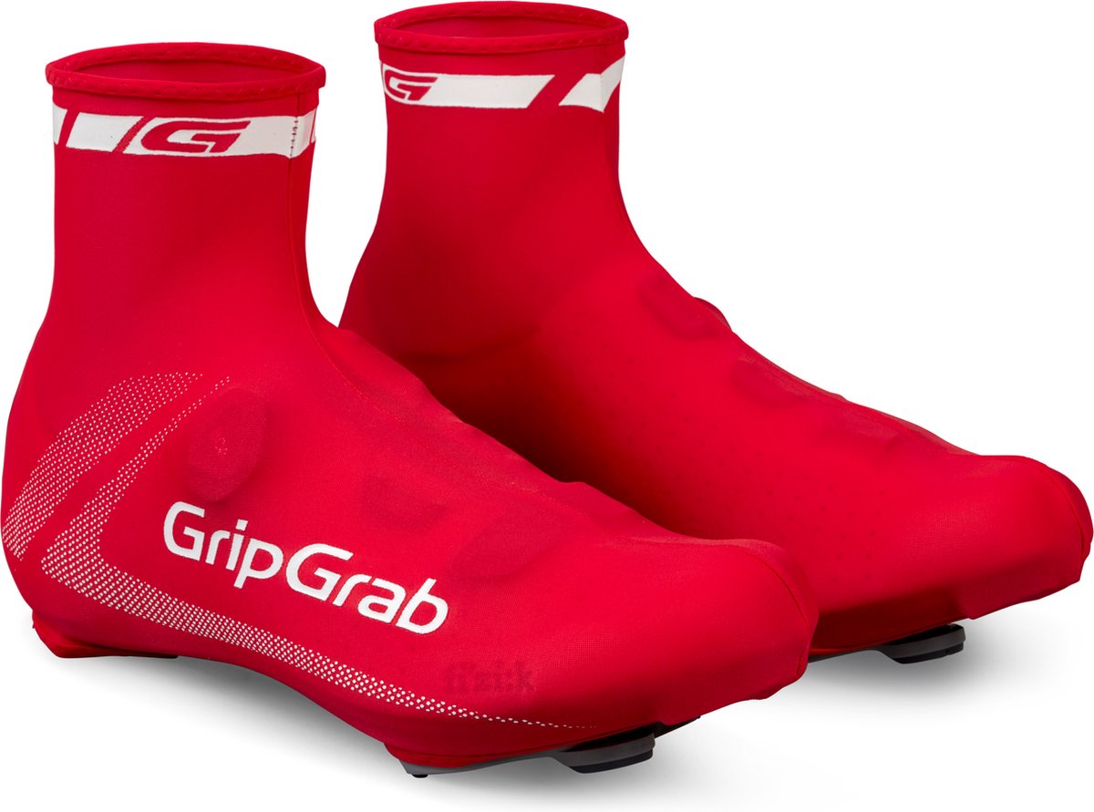 Gripgrab - raceaero couvre-chaussures de cyclisme d'été légers pour vélo de course aéro contre la montre - rouge - unisexe - taille unique