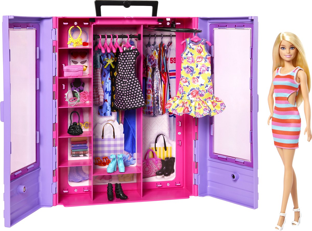 Mattel Fashion Pop Ultimate Cabinet Playing Set