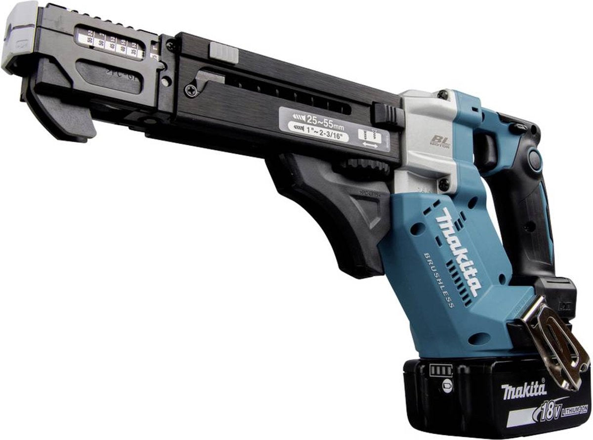 Makita dfr551z | 18v | machine à vis | 25-55mm | sans piles ni chargeur | en boîte - dfr551z